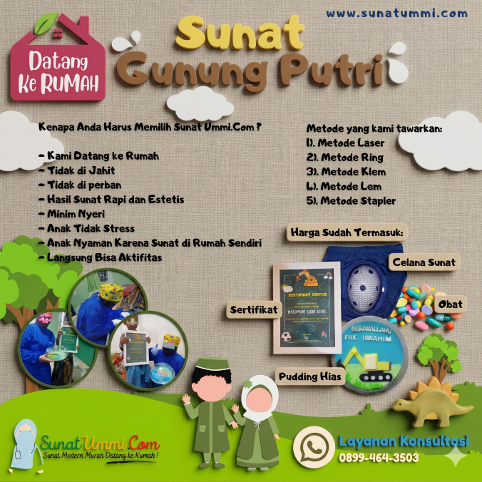 sunat gunung putri