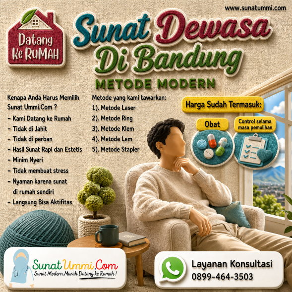 sunat dewasa di Bandung